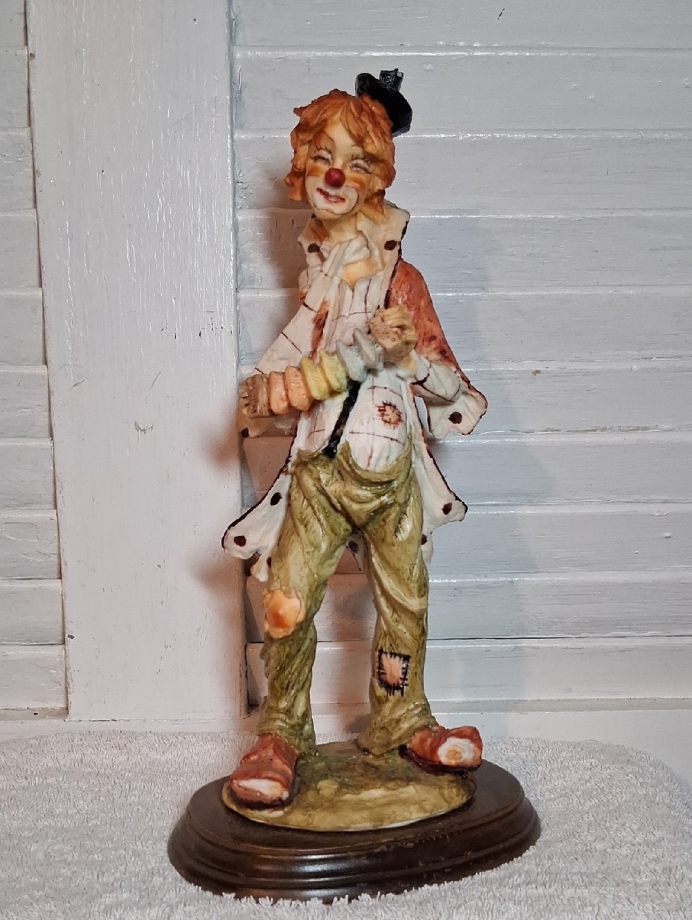 Vintage Herme Clown Figurine